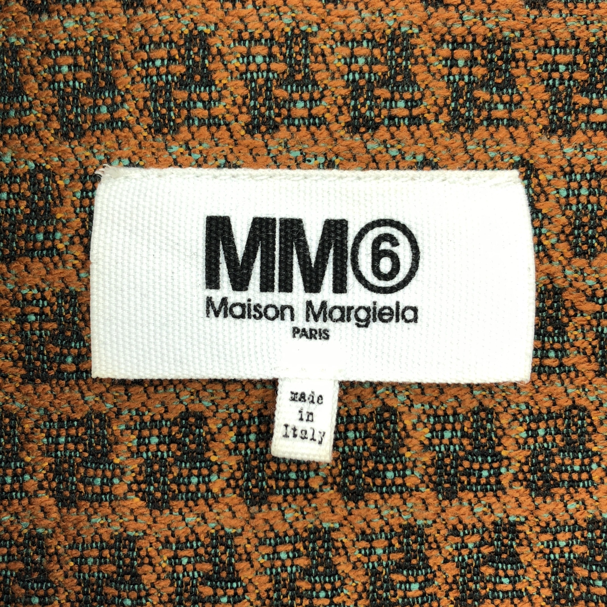 MM6 Maison Margiela / エムエムシックスメゾンマルジェラ 総柄 フレア ノースリーブ ワンピース