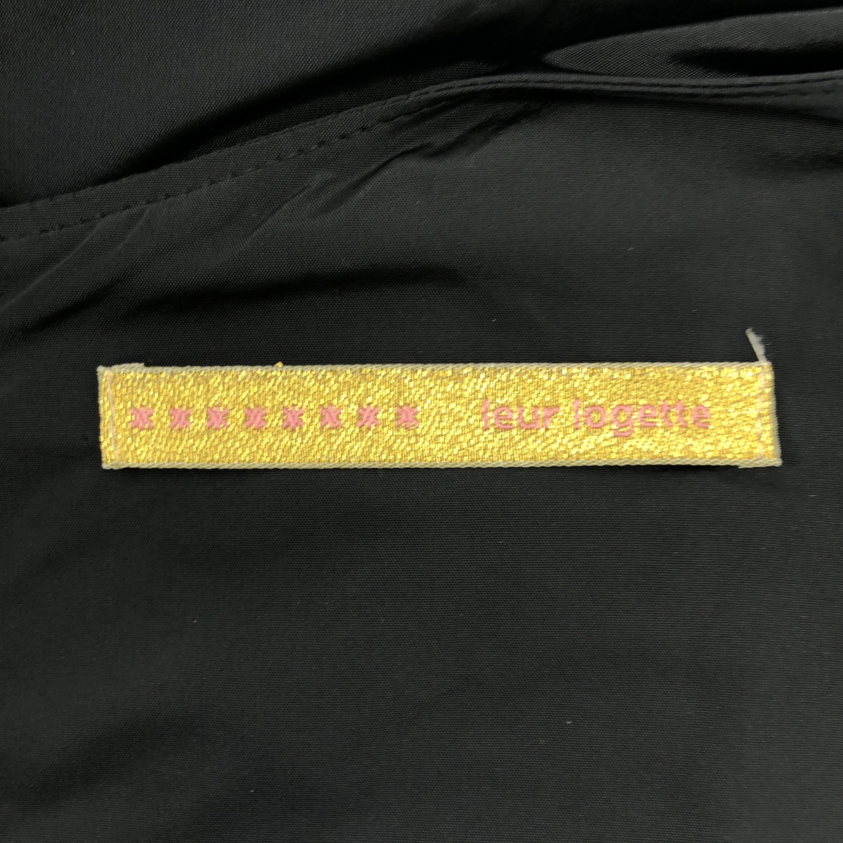 leur logette / ルールロジェット ポリエステル シルク フリル ティアード ノースリーブワンピース