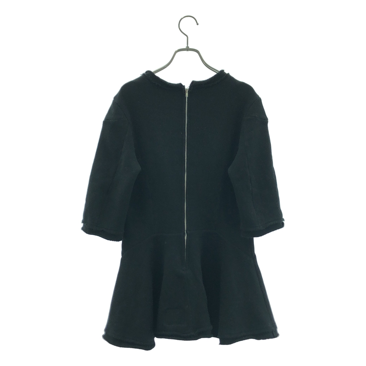 REGULATION Yohji Yamamoto / レギュレーションヨウジヤマモト コットン混 ペプラムデザイン トップス