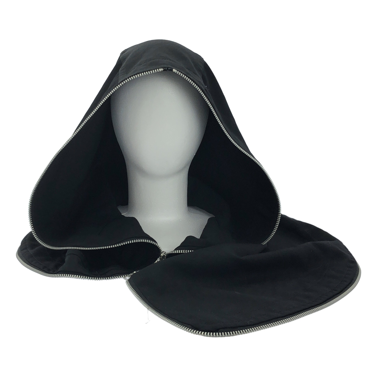 COMME des GARCONS HOMME PLUS / コムデギャルソンオムプリュス ウール ダブルジップ ケープ フード