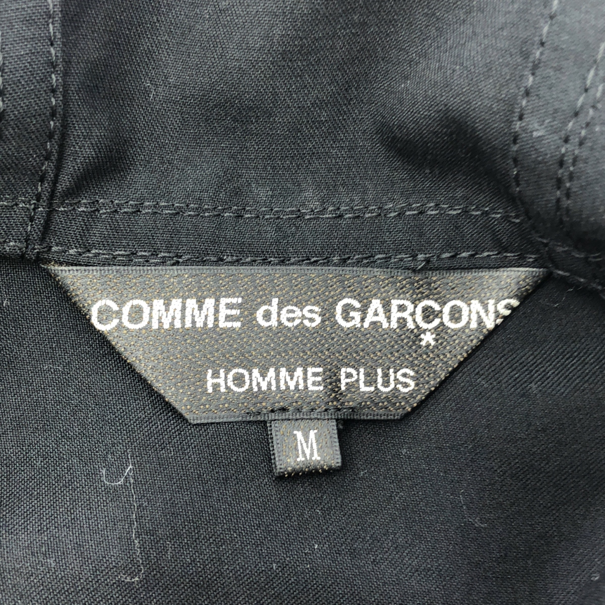 COMME des GARCONS HOMME PLUS / コムデギャルソンオムプリュス ウール ダブルジップ ケープ フード