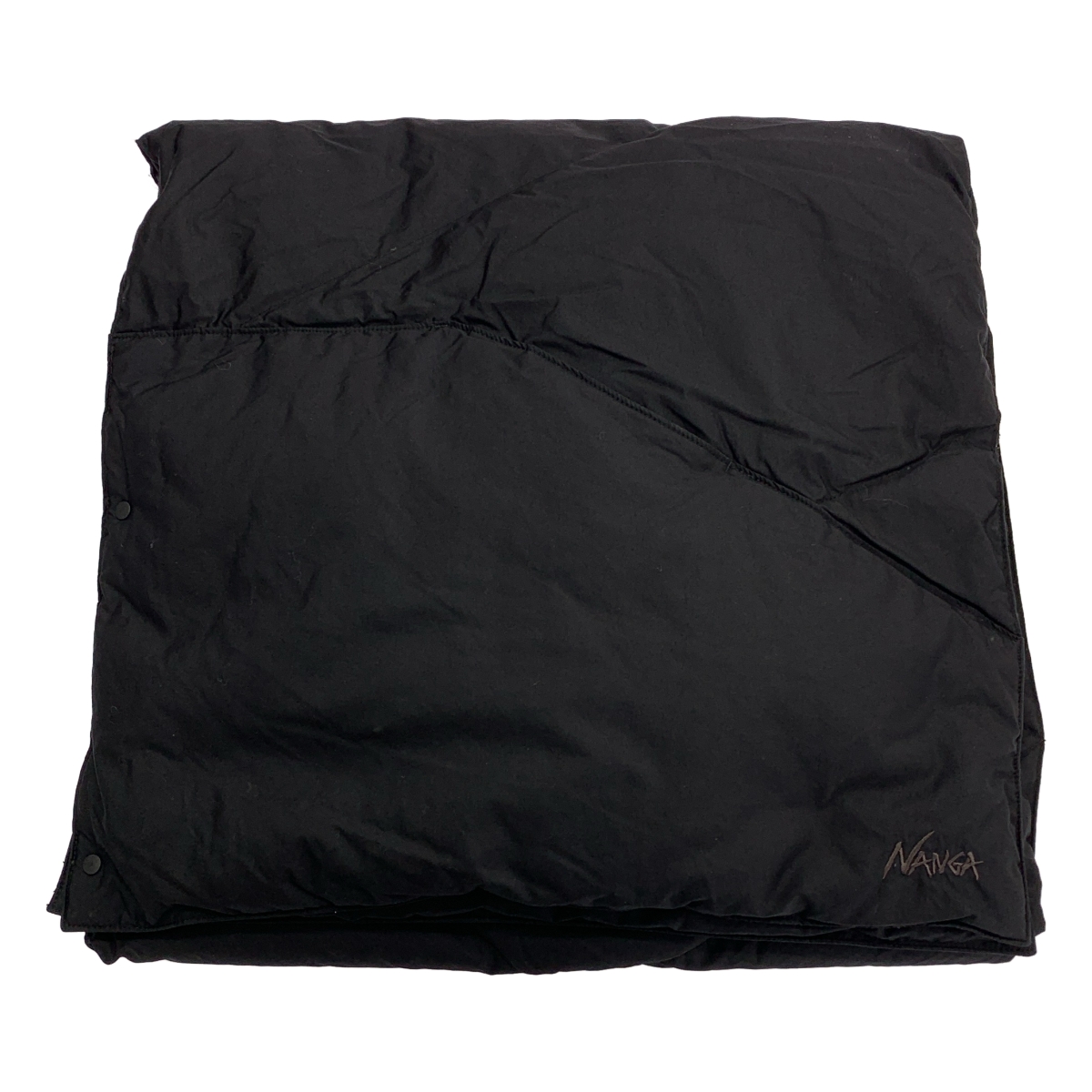 NANGA / ナンガ ロゴ 刺しゅう ダウンマフラー