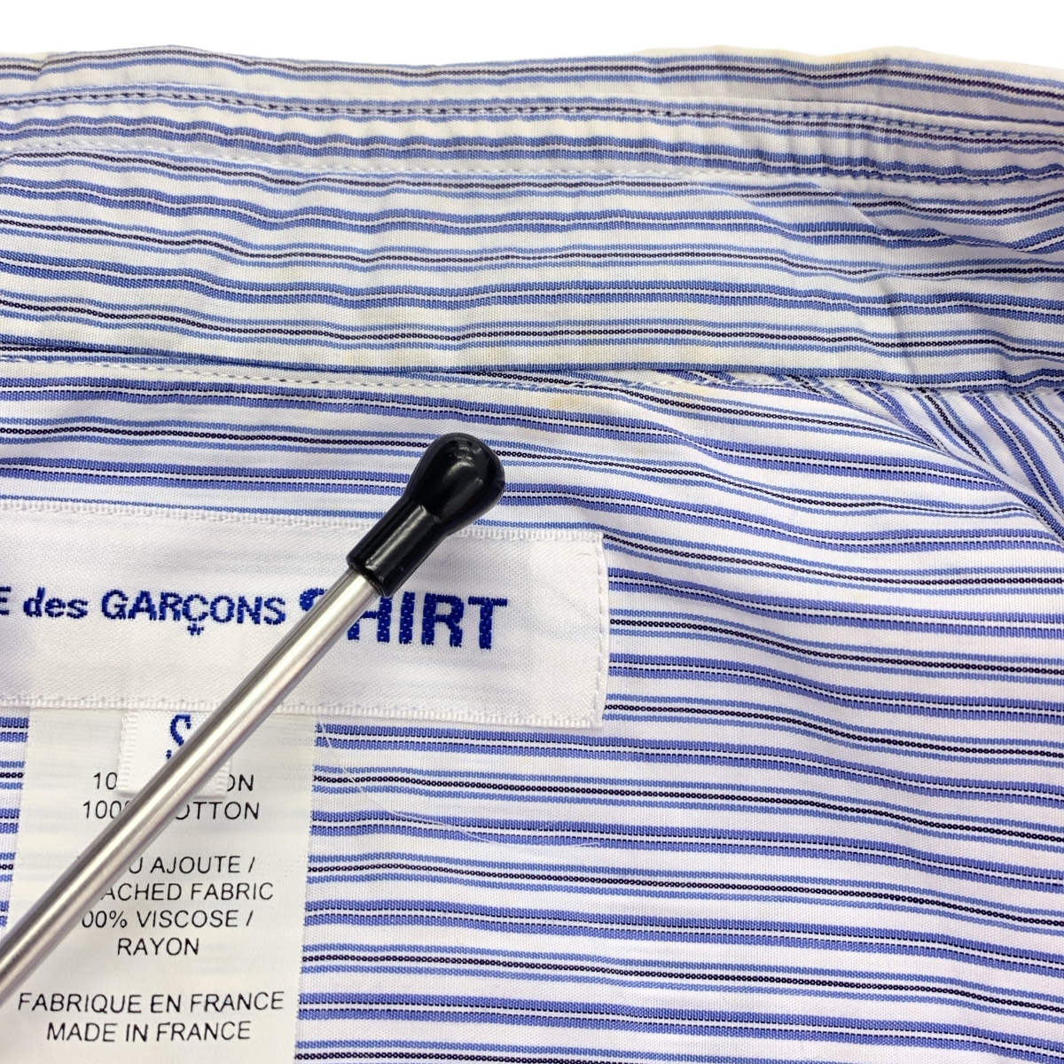 COMME des GARCONS SHIRT / コムデギャルソンシャツ コットン パッチワーク シャツ