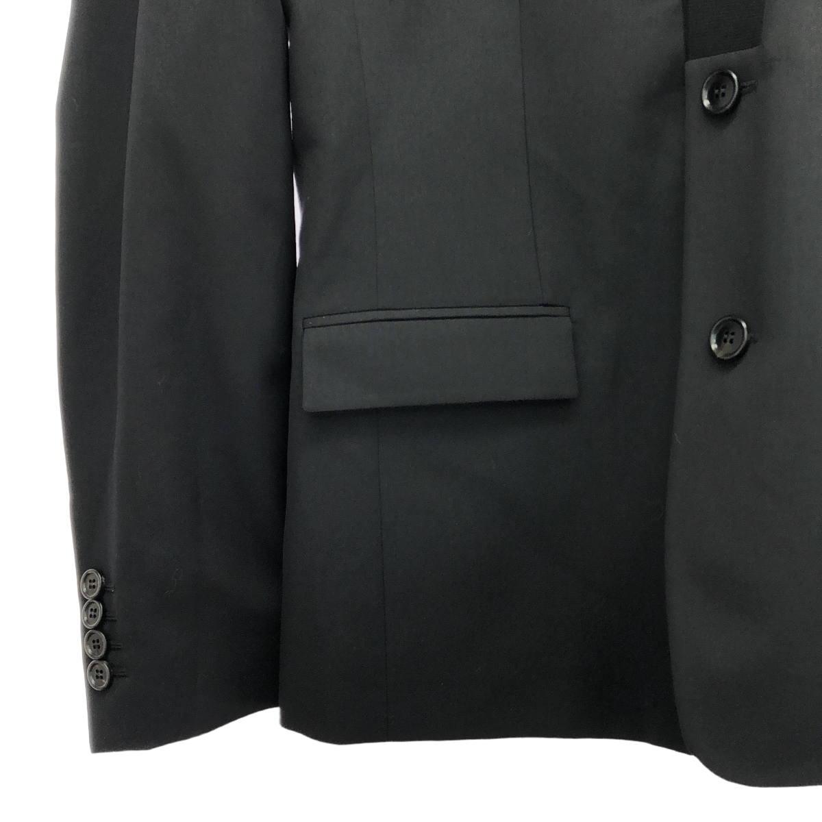 Dior / ディオール リブカラー 2B ウール ジャケット