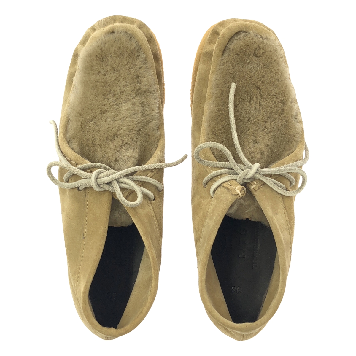 HTS / エイチティーエス HIGH CUT WALLABEE シープスキン ワラビー ブーツ