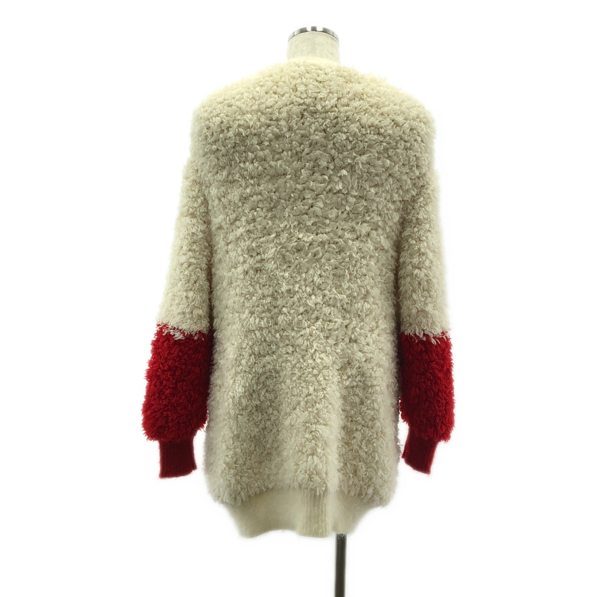 その他 ボア ロングカーディガン