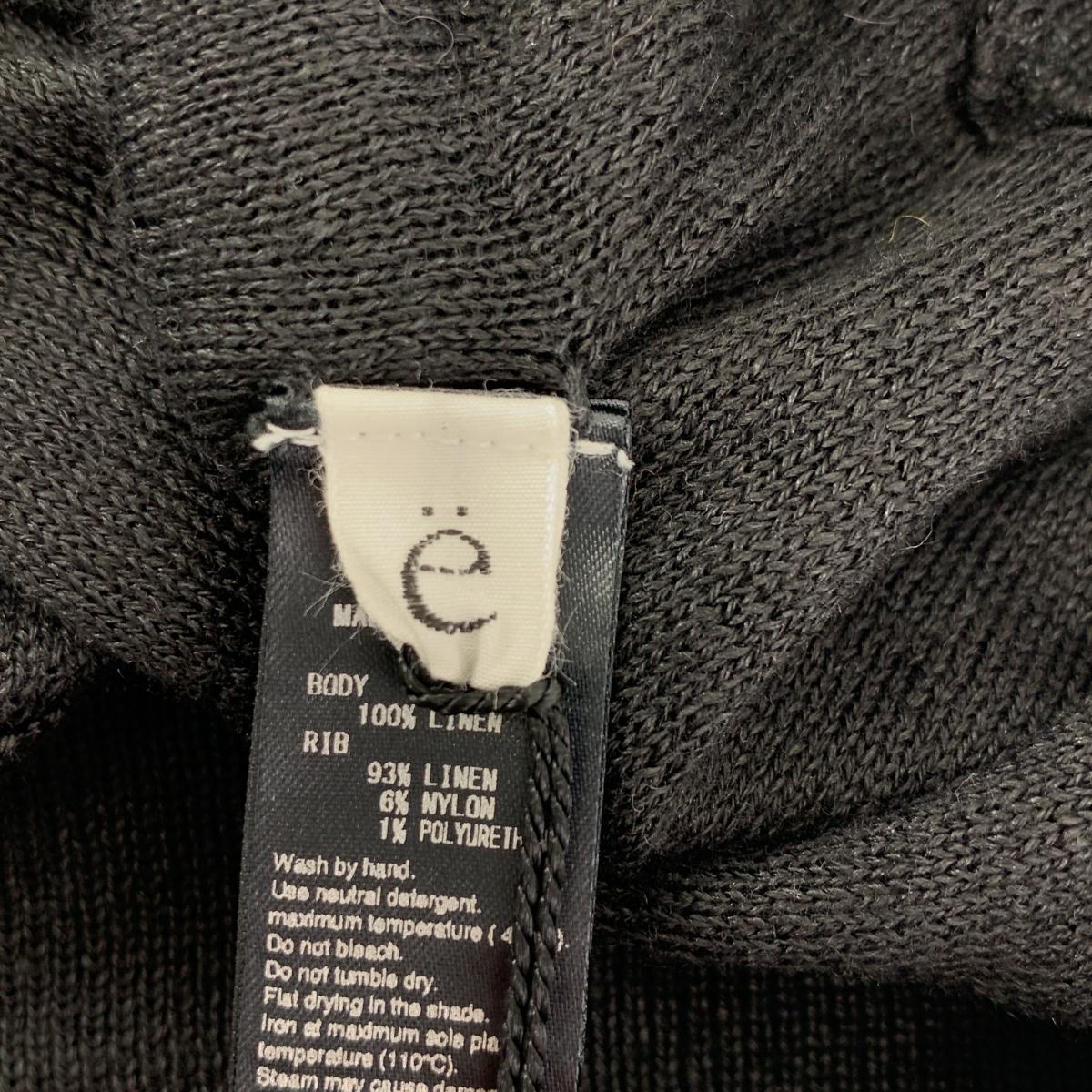 その他 リネン ノースリーブ ニット トップス