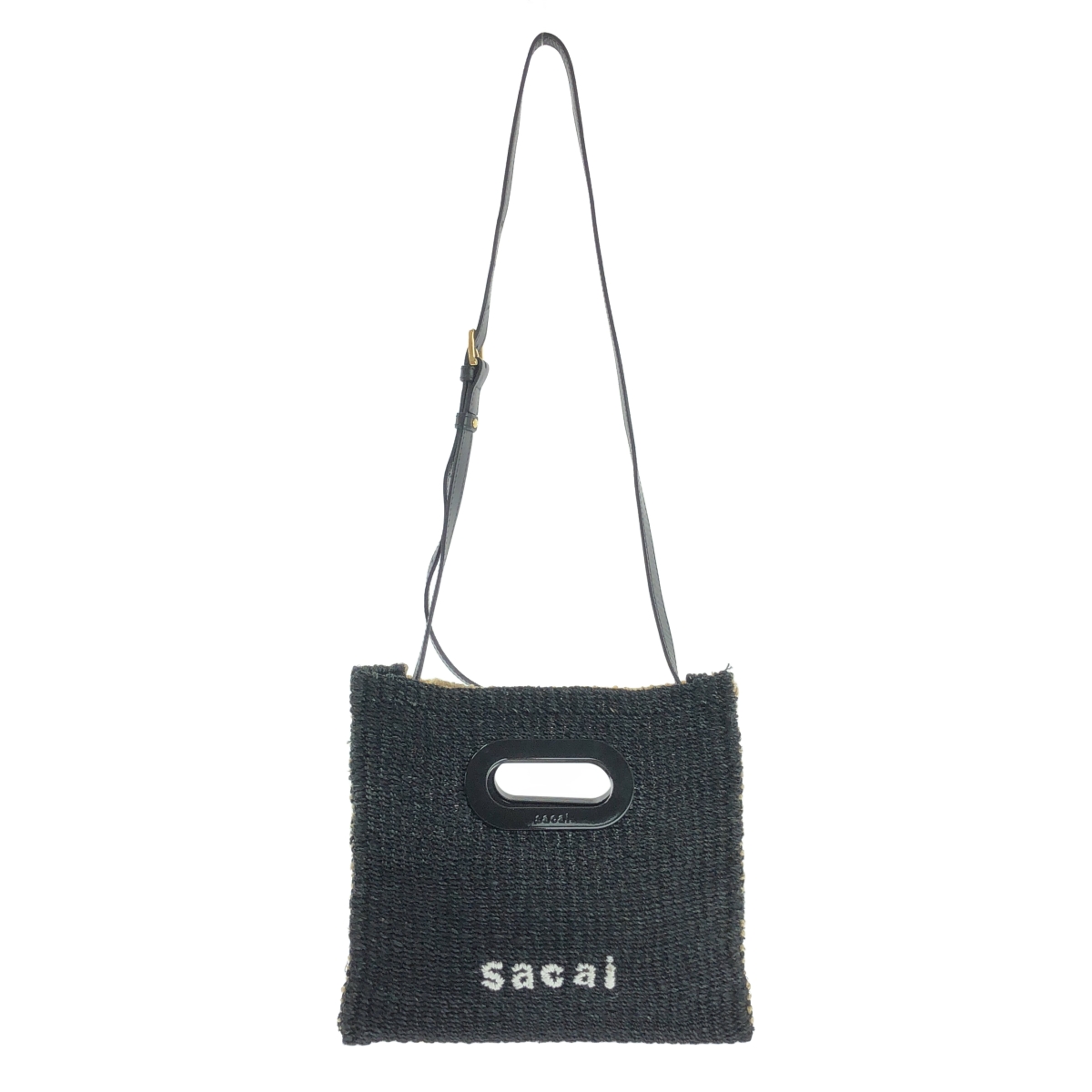 sacai / サカイ Abaka Shopper Bag Small ロゴ バイカラー 2way ショルダーバッグ