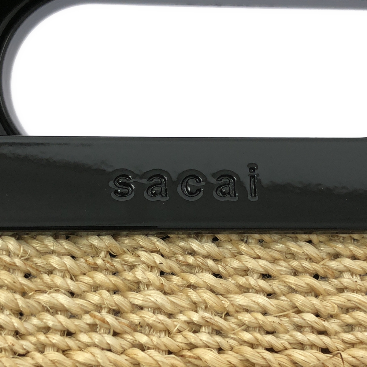 sacai / サカイ Abaka Shopper Bag Small ロゴ バイカラー 2way ショルダーバッグ