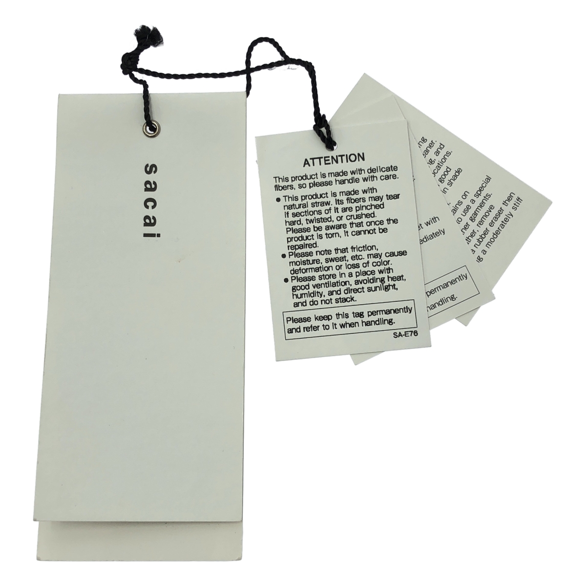 sacai / サカイ Abaka Shopper Bag Small ロゴ バイカラー 2way ショルダーバッグ