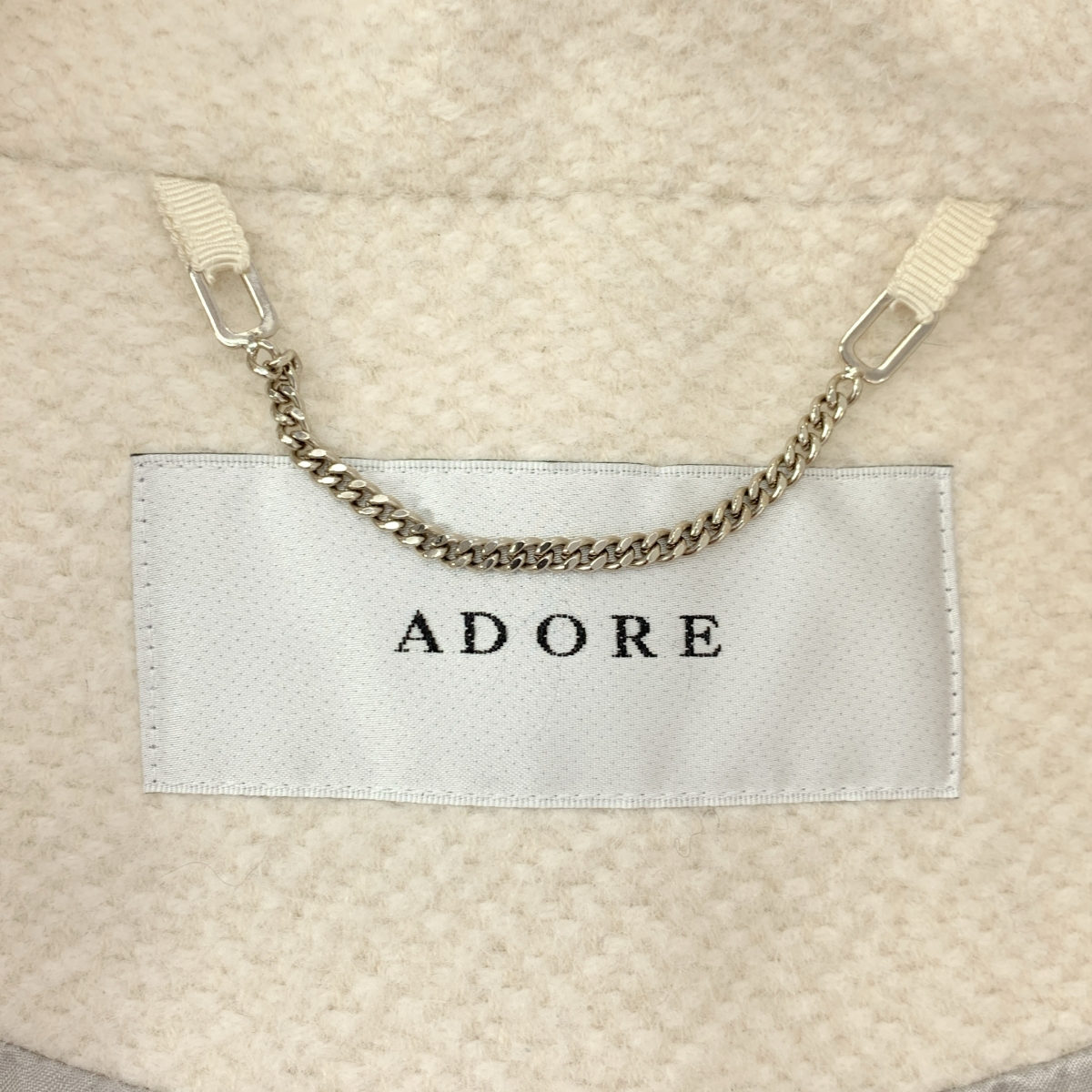 ADORE / アドーア ウール クレーター メルトンコート