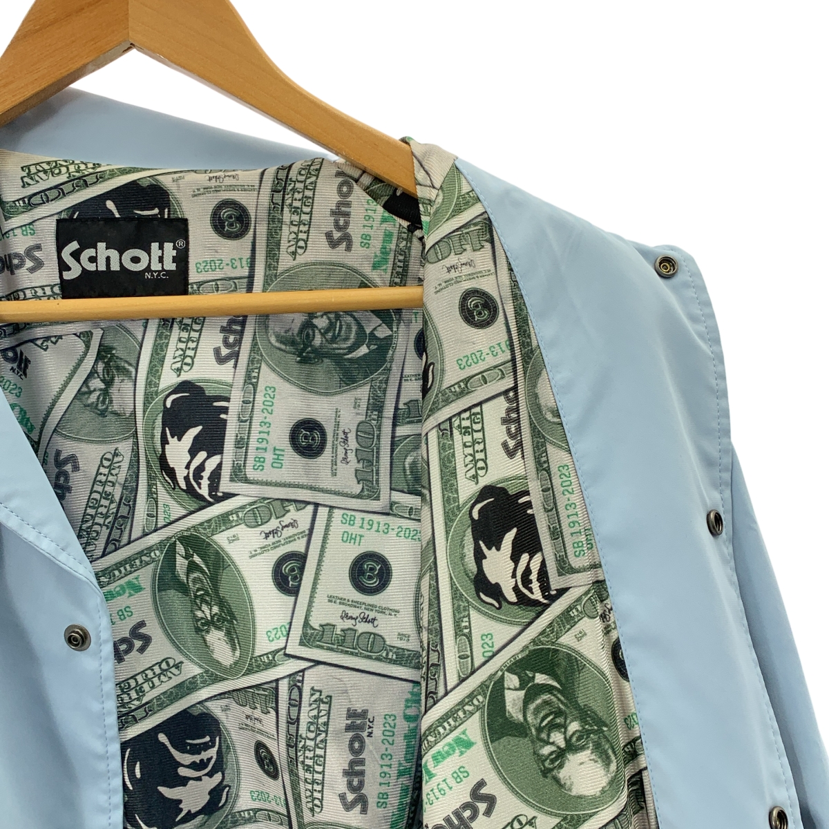 SCHOTT / ショット COATCH JACKET 110 PATTERNED LINING ブルゾン コーチ ジャケット