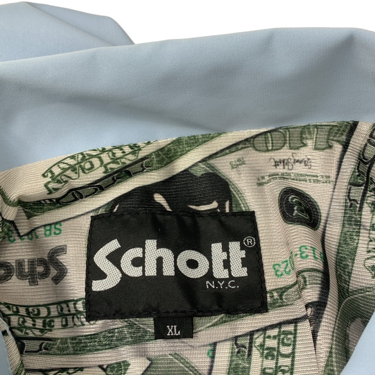 SCHOTT / ショット COATCH JACKET 110 PATTERNED LINING ブルゾン コーチ ジャケット