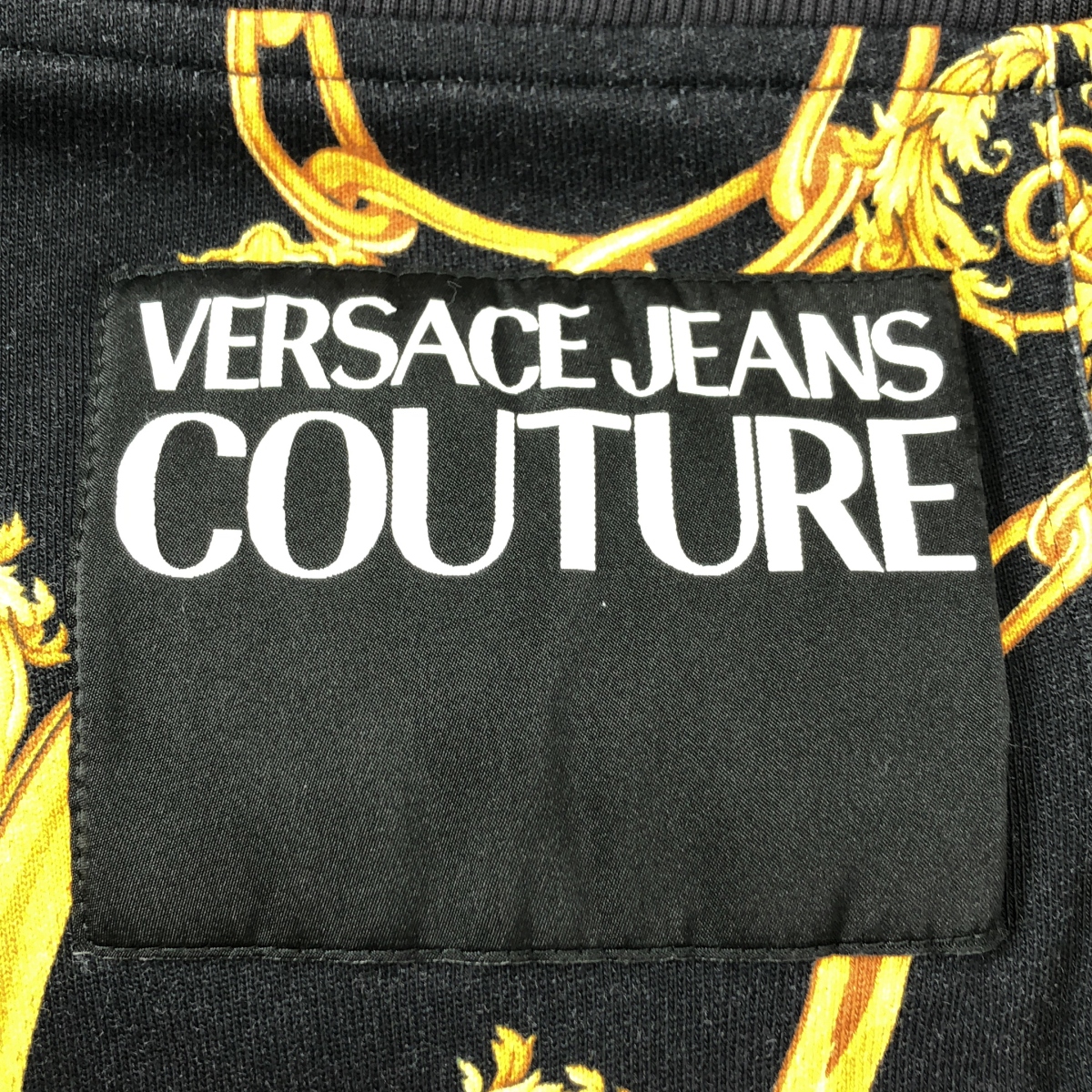 VERSACE / ヴェルサーチ JEANS COUTURE ジーンズクチュール / バロック レオパード スウェット ショートパンツ
