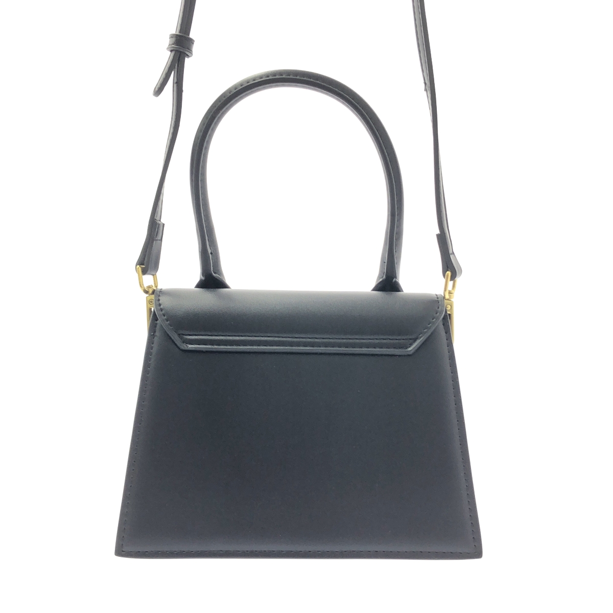 JACQUEMUS / ジャックムス Le Chiquito moyen / チキート モエン  2way ショルダー付き レザー ロゴ ハンドバッグ