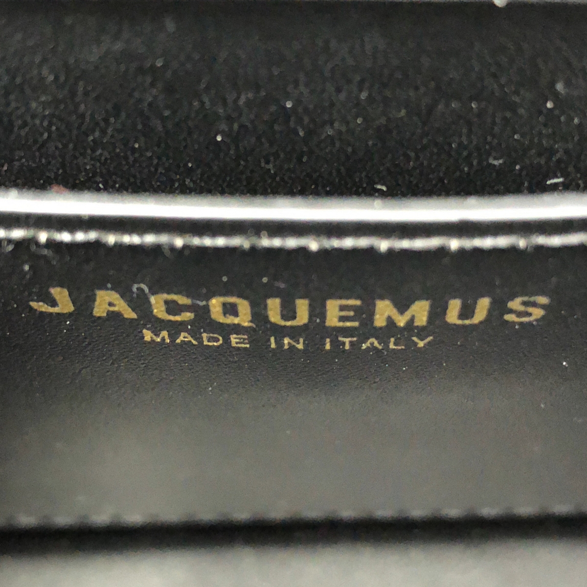 JACQUEMUS / ジャックムス Le Chiquito moyen / チキート モエン  2way ショルダー付き レザー ロゴ ハンドバッグ