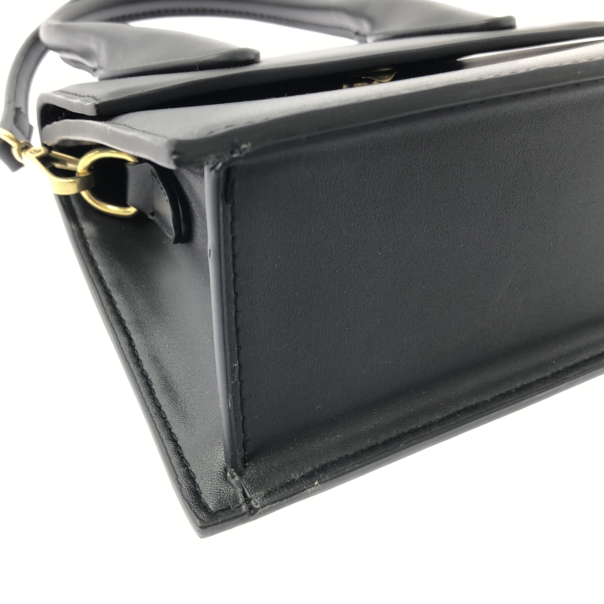 JACQUEMUS / ジャックムス Le Chiquito moyen / チキート モエン  2way ショルダー付き レザー ロゴ ハンドバッグ