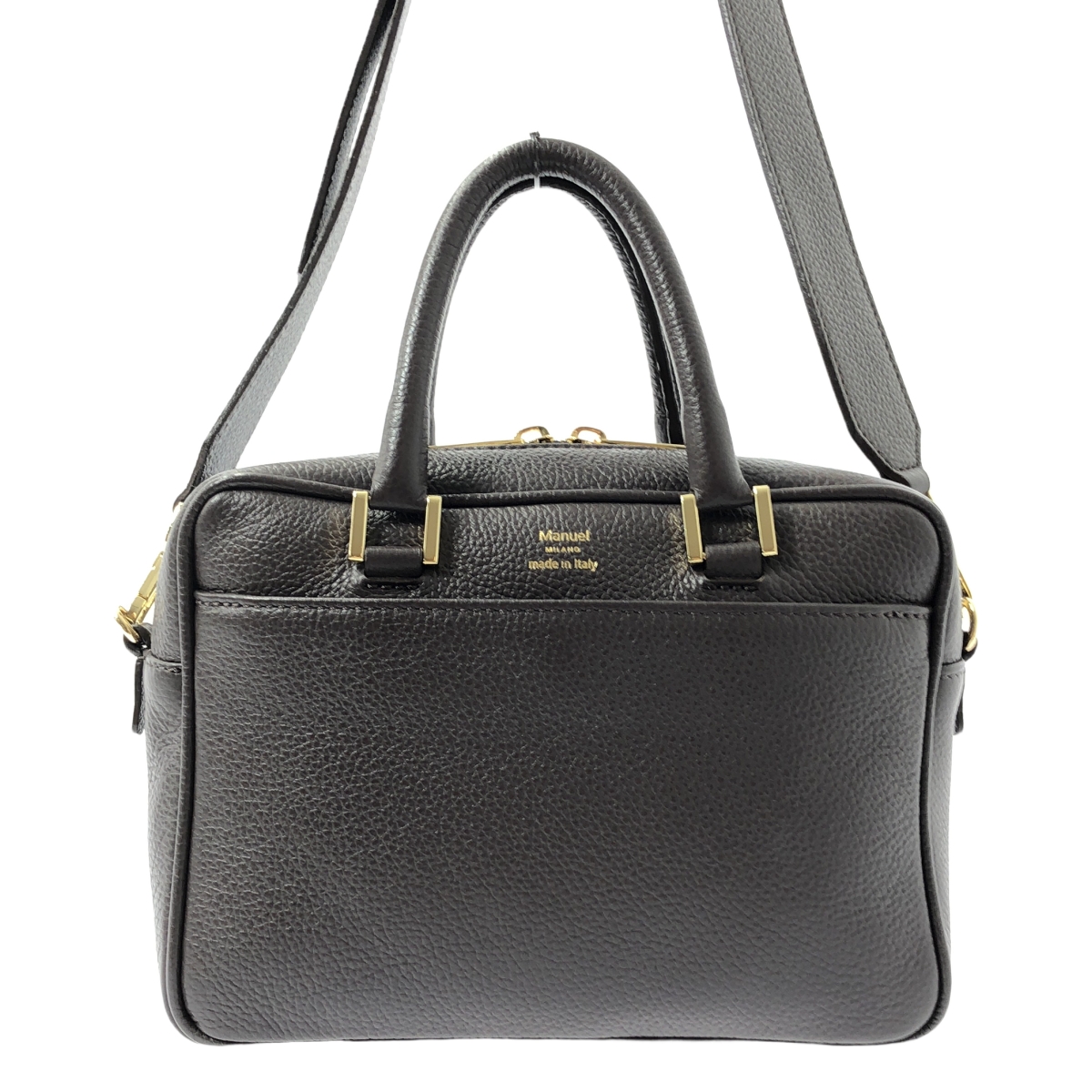 IENA / イエナ Manuel MILANO マニュエルミラノ / 別注 レザー 2way ショルダーバッグ