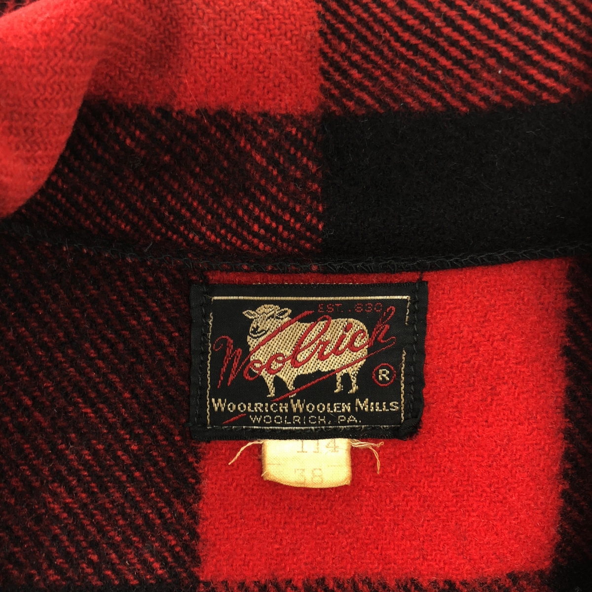 WOOLRICH / ウールリッチ ウール バッファローチェック シャツ ジャケット