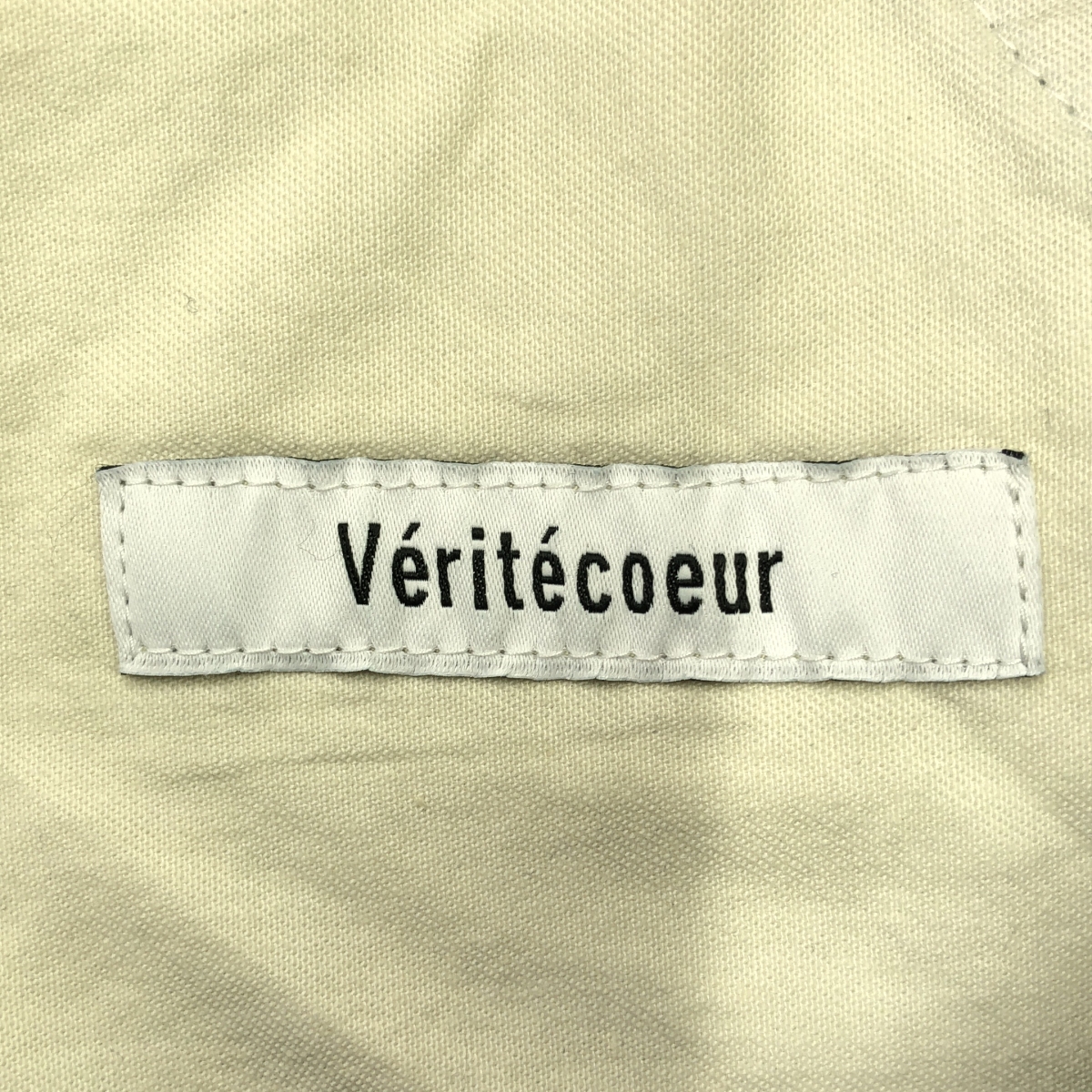 veritecoeur / ヴェリテクール ヴィンテージ加工 デニム オーバーオール サロペット