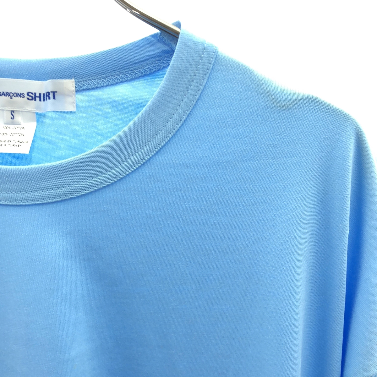 COMME des GARCONS SHIRT / コムデギャルソンシャツ ロゴプリント クルーネック Tシャツ