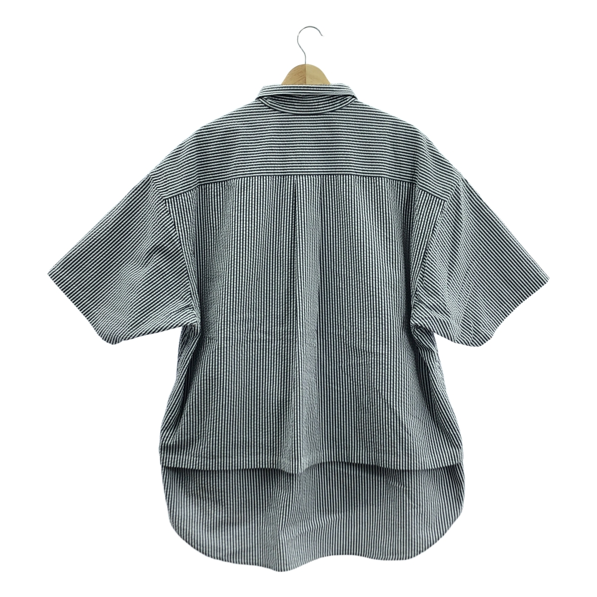 その他 UNITED ARROWS 取扱い シアサッカー オーバー シャツ ジャケット / メッシュ裏地