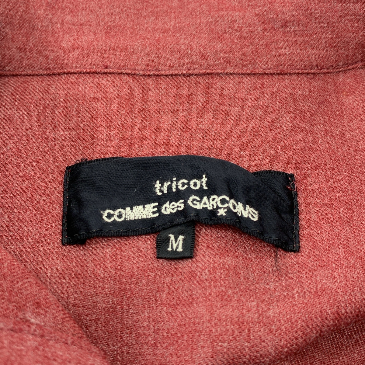 tricot COMME des GARCONS / トリココムデギャルソン ウール ボリューム シャツ ワンピース