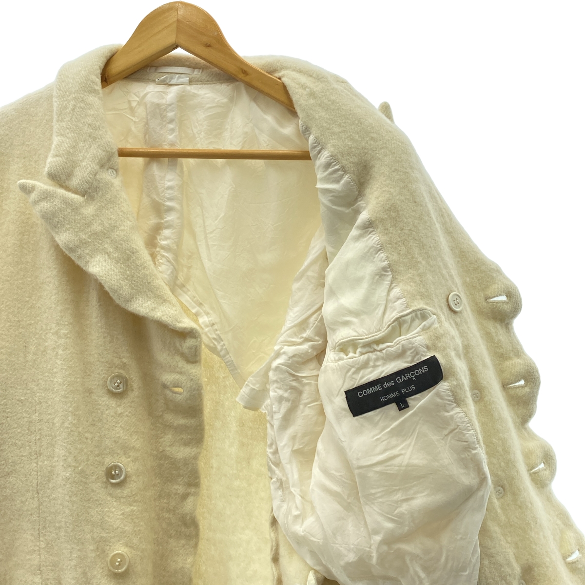 COMME des GARCONS HOMME PLUS / コムデギャルソンオムプリュス ウール縮絨 ダブルジャケット