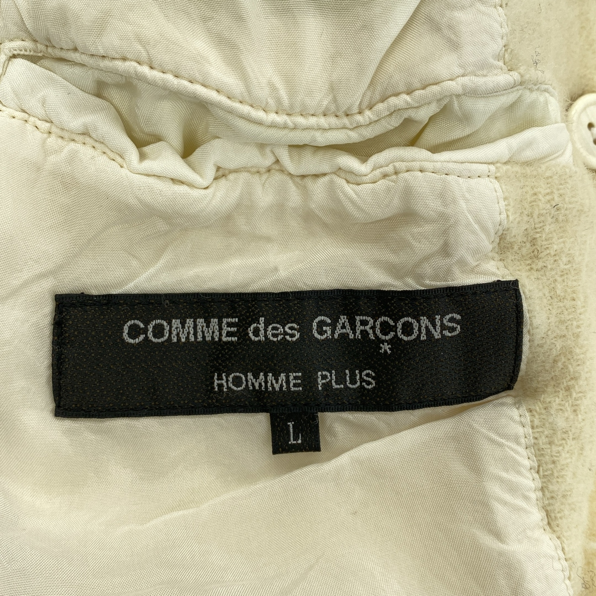COMME des GARCONS HOMME PLUS / コムデギャルソンオムプリュス ウール縮絨 ダブルジャケット
