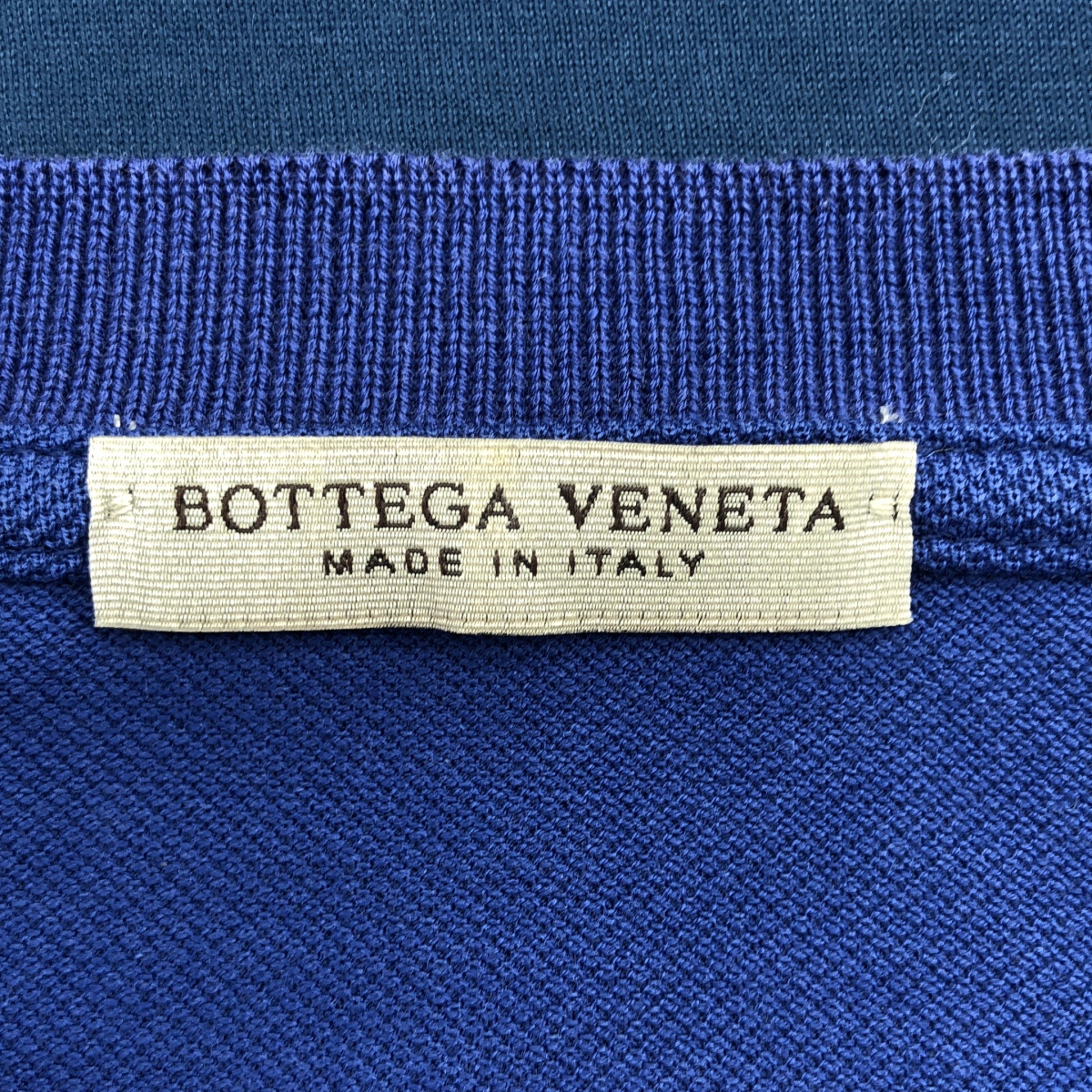 BOTTEGA VENETA / ボッテガヴェネタ コットン バイカラー クルーネック Tシャツ