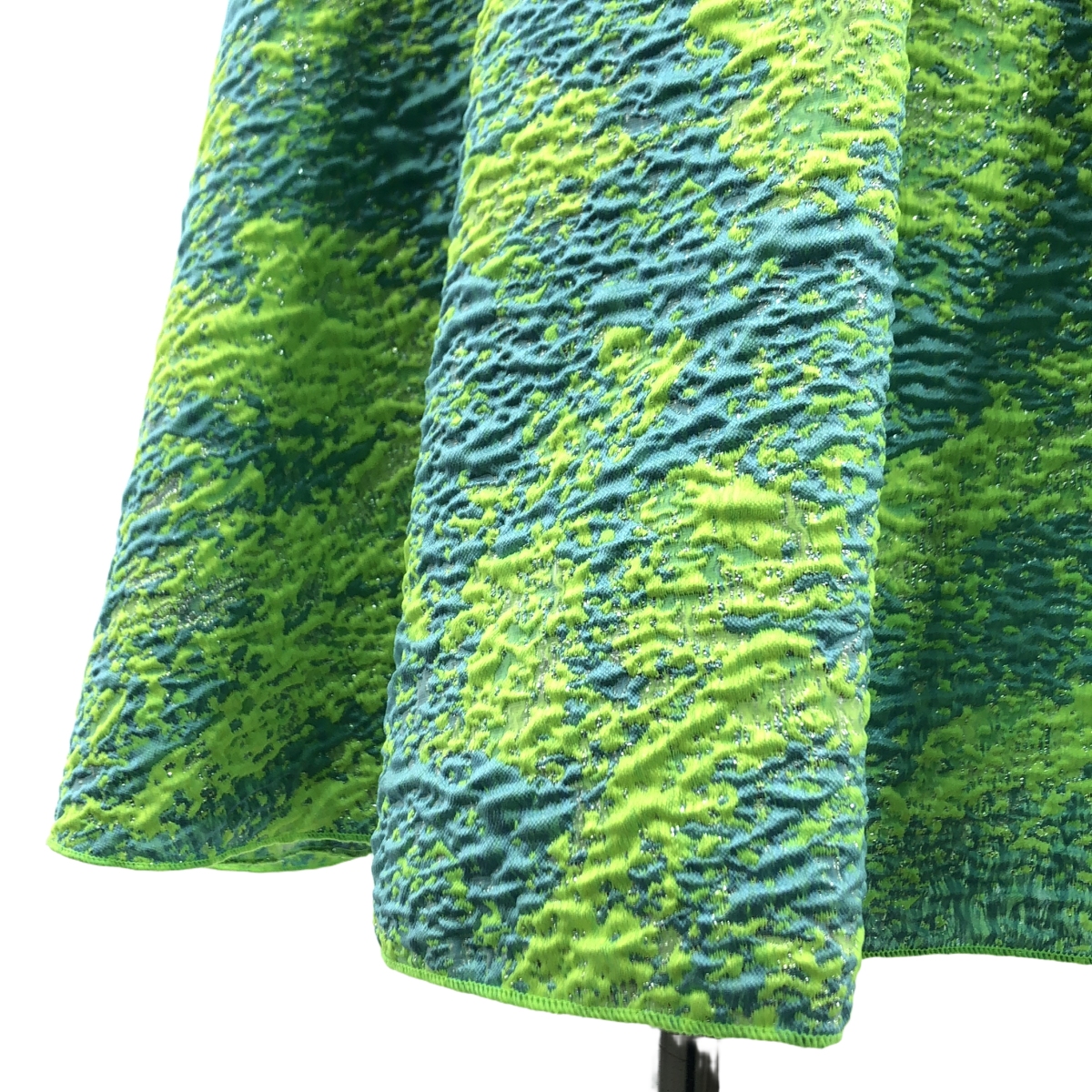 MSGM / エムエスジーエム ラメ ジャガード ノースリーブ ワンピース