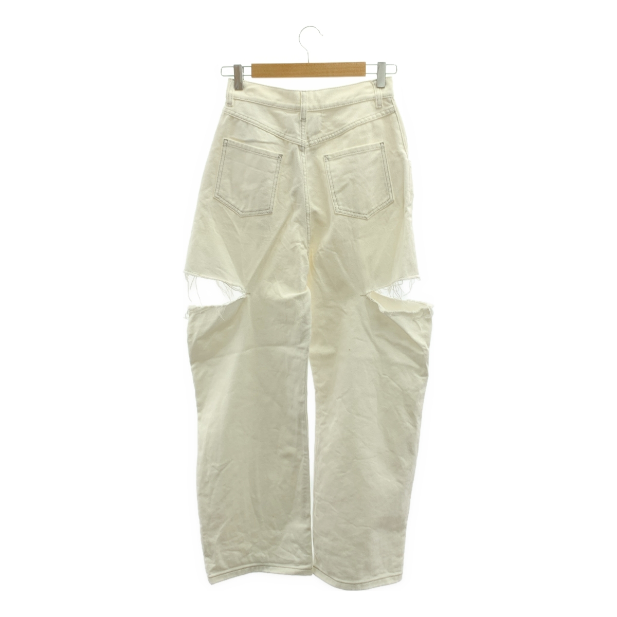 Maison Margiela / メゾンマルジェラ スラッシュディテール デニムパンツ