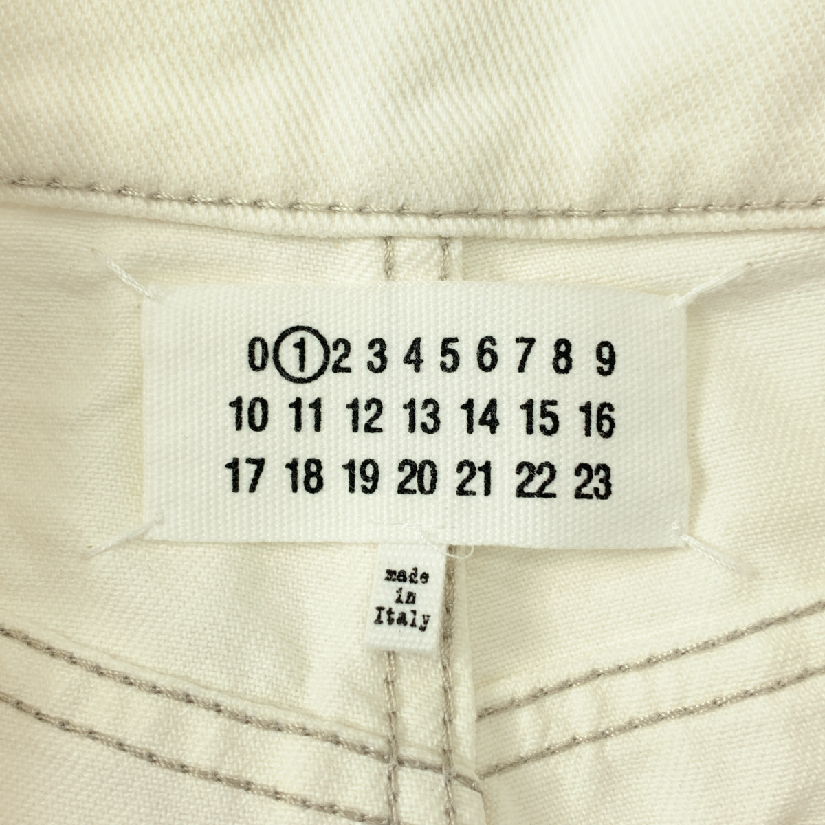 Maison Margiela / メゾンマルジェラ スラッシュディテール デニムパンツ