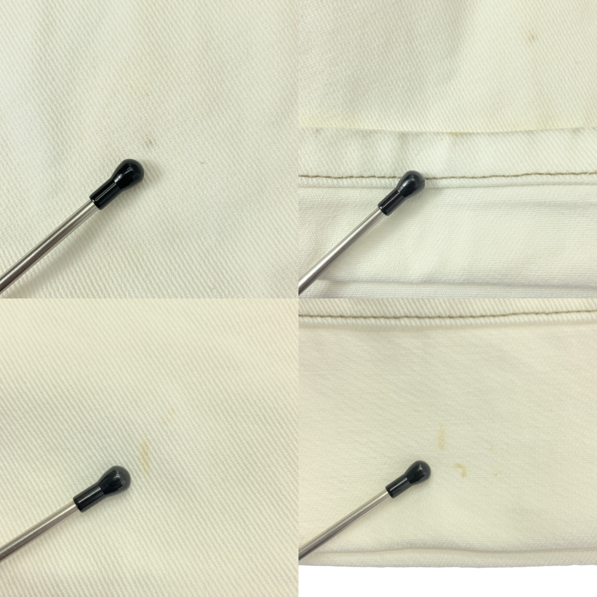 Maison Margiela / メゾンマルジェラ スラッシュディテール デニムパンツ