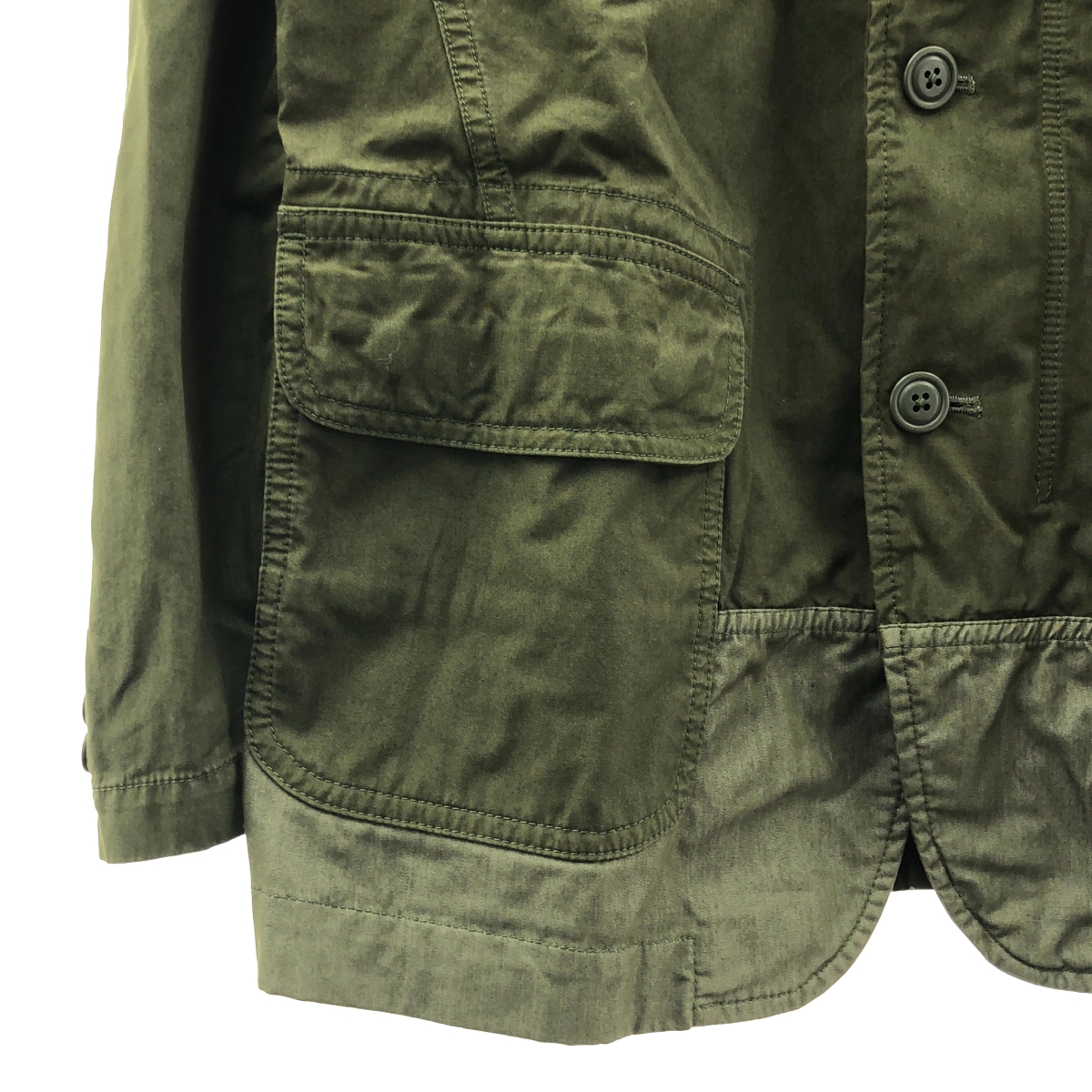 COMME des GARCONS HOMME / コムデギャルソンオム GARMENT DYED MULTI POCKET JACKET ガーメントダイ マルチポケット ミリタリー ジャケット