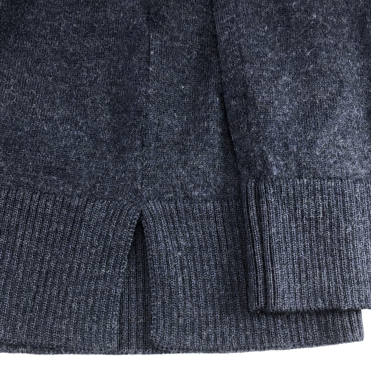 MAISON KITSUNE / メゾンキツネ ワッペン クルーネック ニット セーター