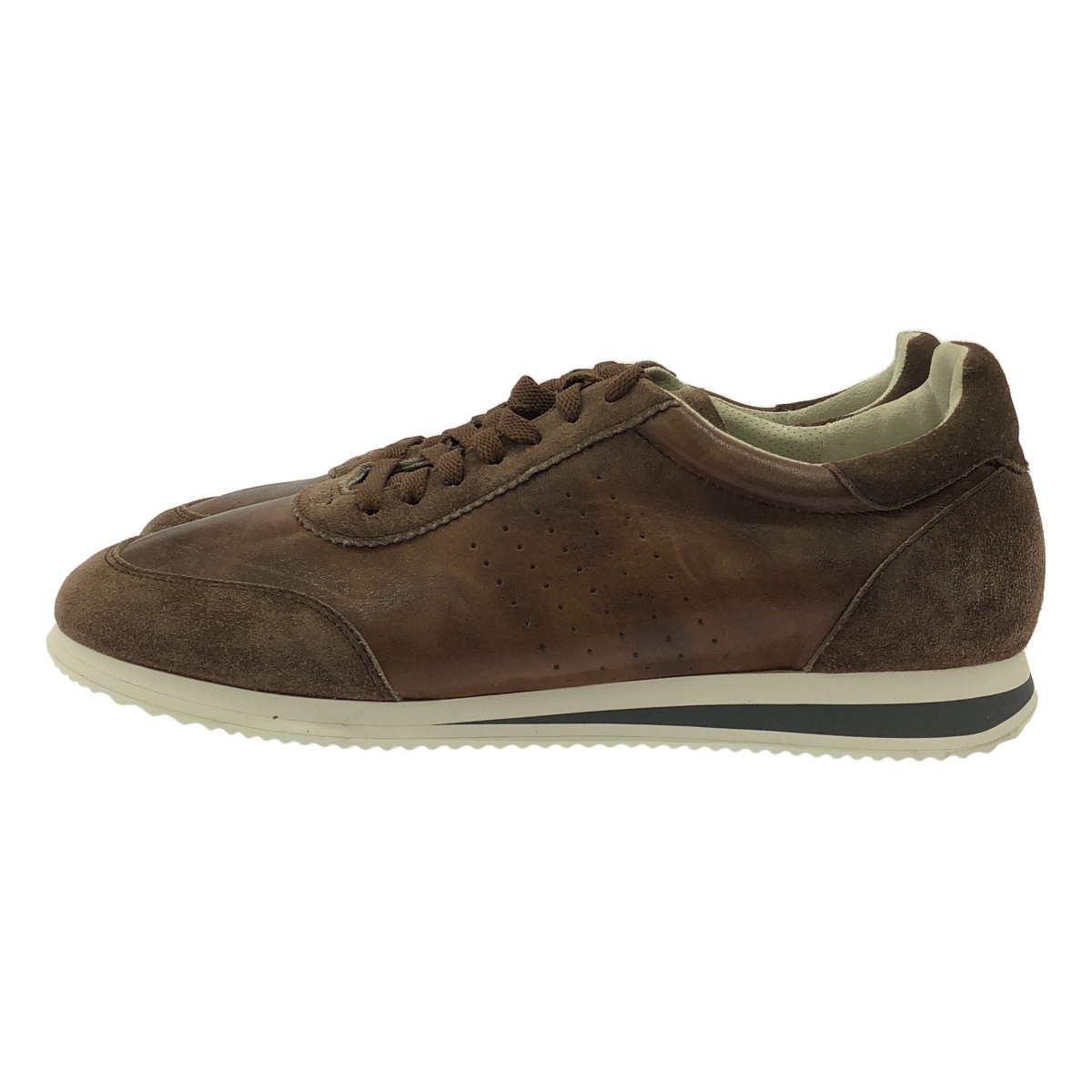 BRUNELLO CUCINELLI / ブルネロクチネリ レザー ローカットスニーカー