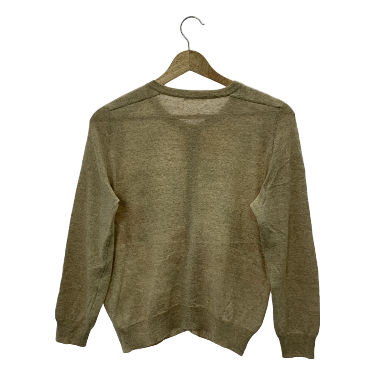 beautiful people / ビューティフルピープル ボタニカル 切替 コットンカシミヤ ニット カーディガン 花柄