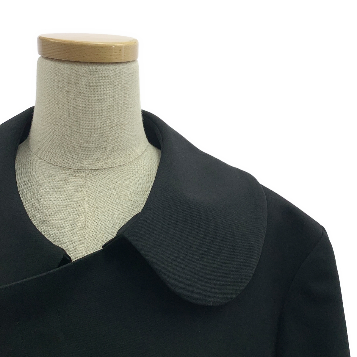 COMME des GARCONS / コムデギャルソン 変形 アシンメトリー カットオフ オーバーシルエット 丸襟 ジャケット