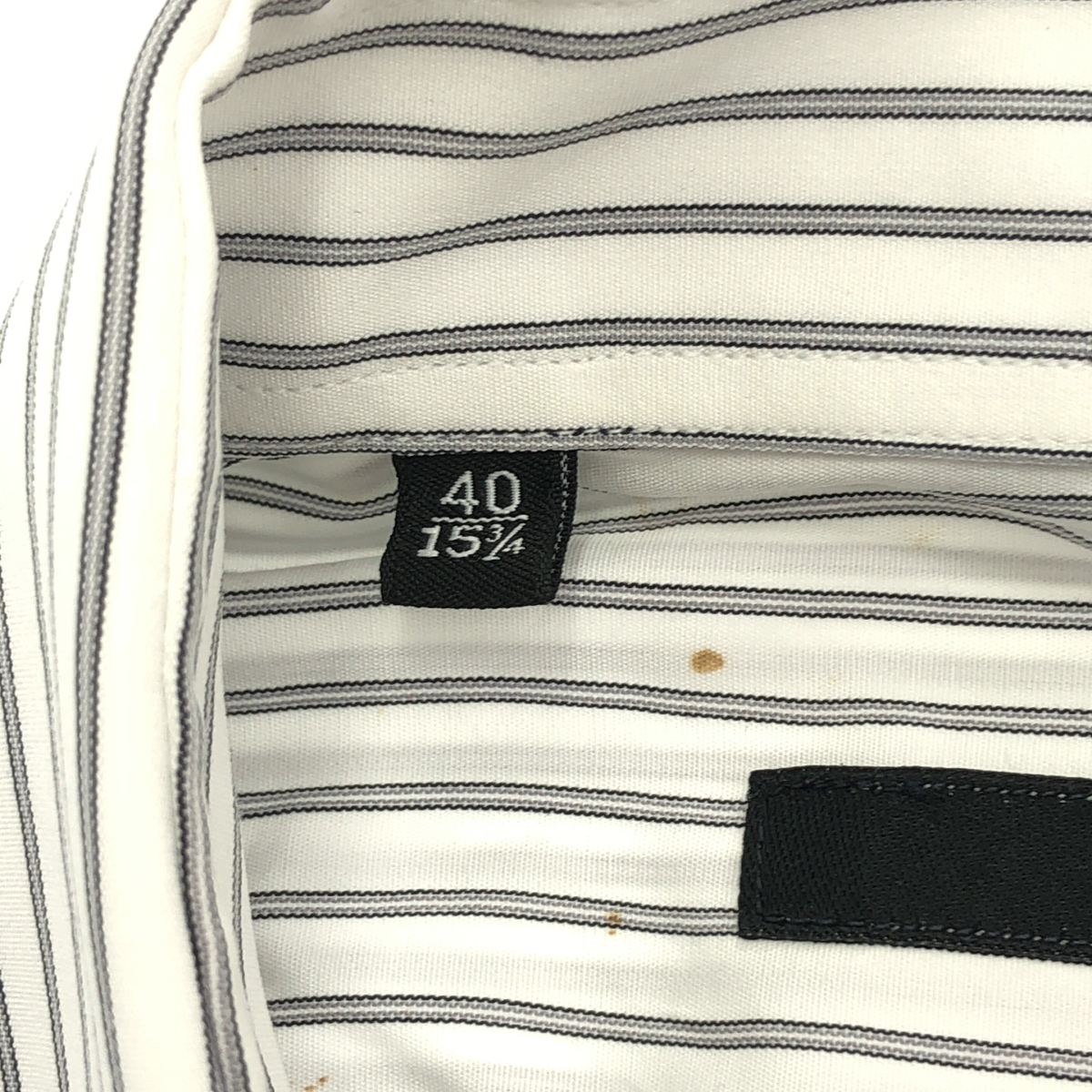 GUCCI / グッチ ストライプ コットン 長袖 シャツ