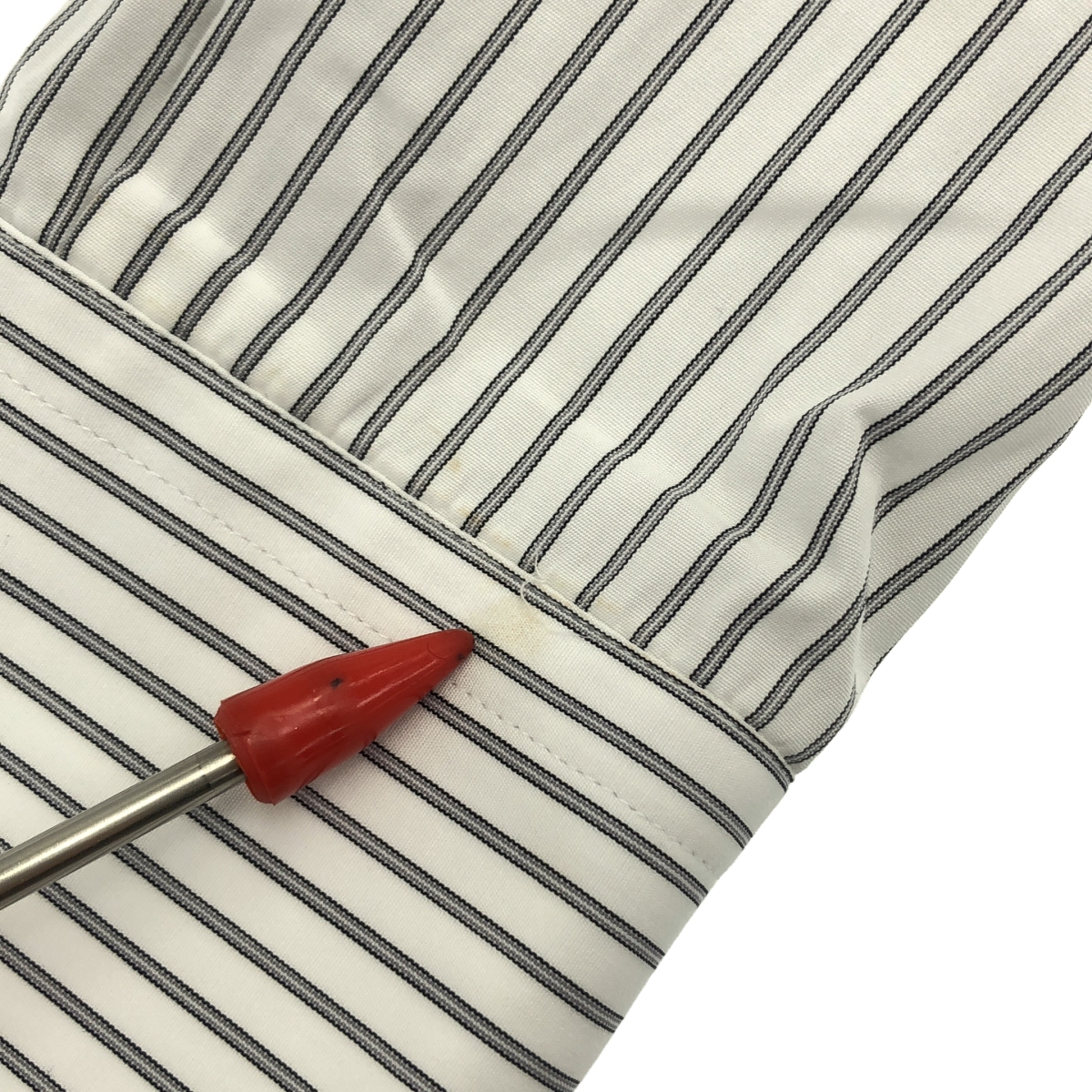 GUCCI / グッチ ストライプ コットン 長袖 シャツ