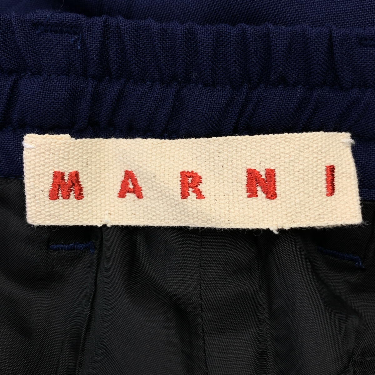 MARNI / マルニ トロピカルウール タック イージーパンツ