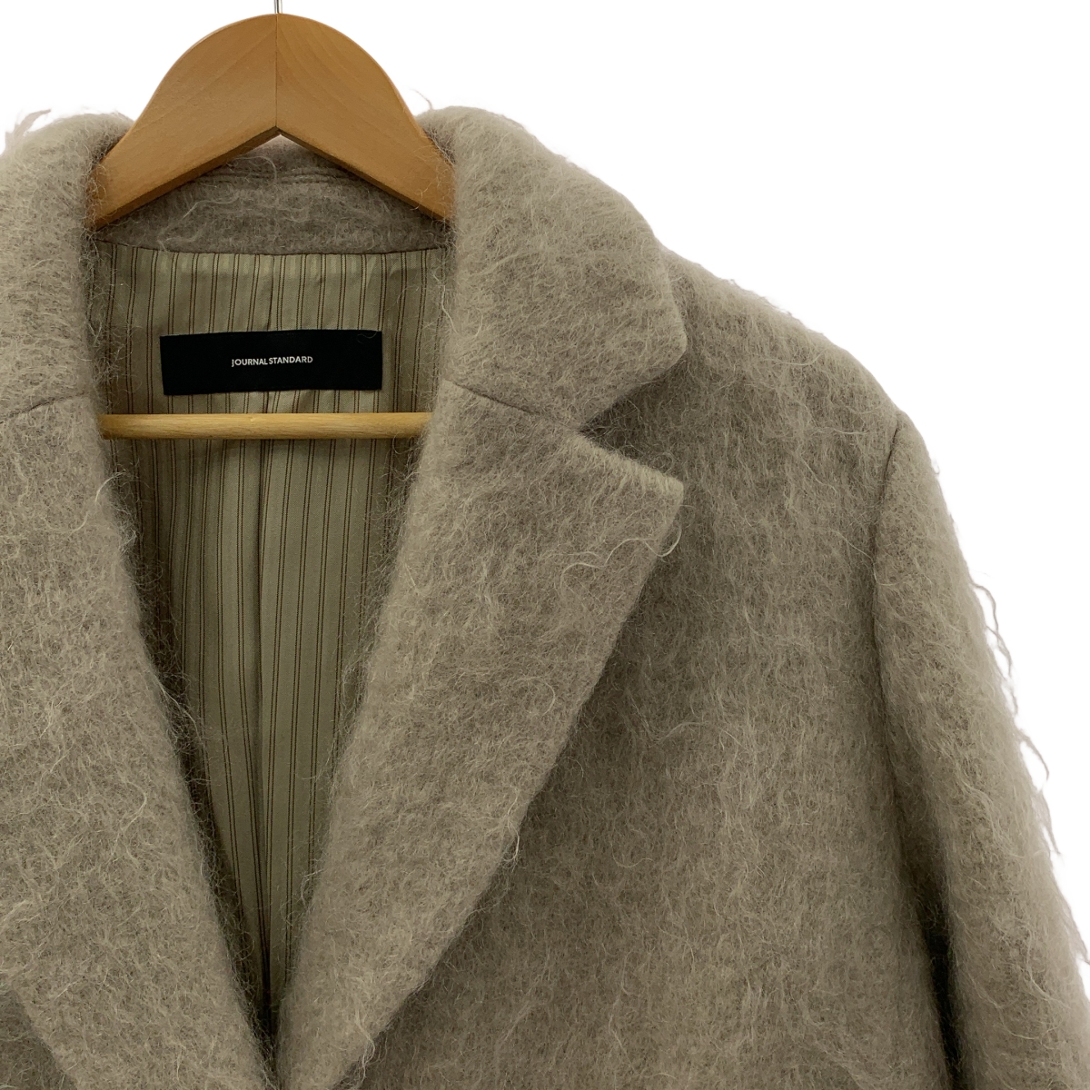 JOURNAL STANDARD / ジャーナルスタンダード モヘアミックスロングシャギーコート / 総裏地