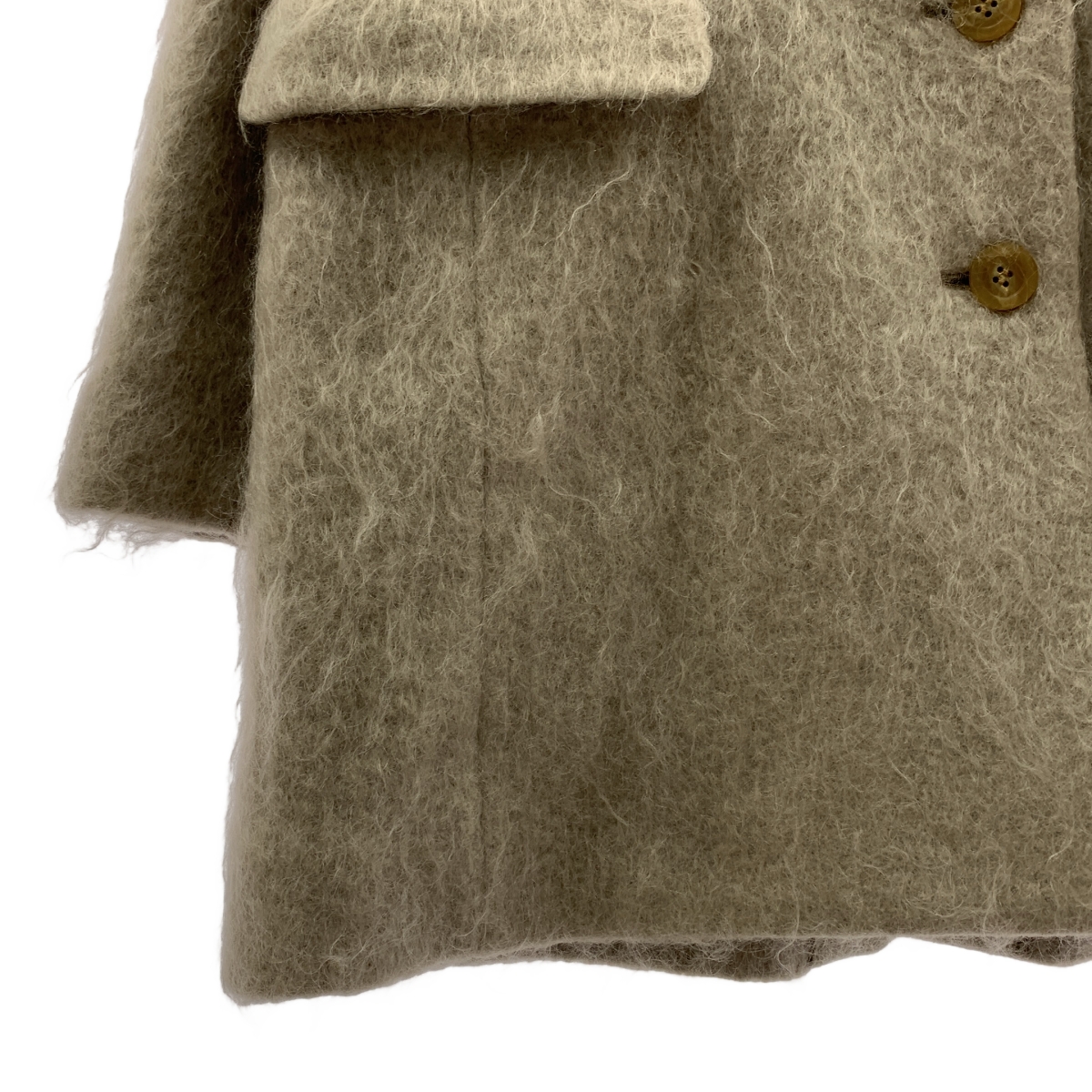 JOURNAL STANDARD / ジャーナルスタンダード モヘアミックスロングシャギーコート / 総裏地