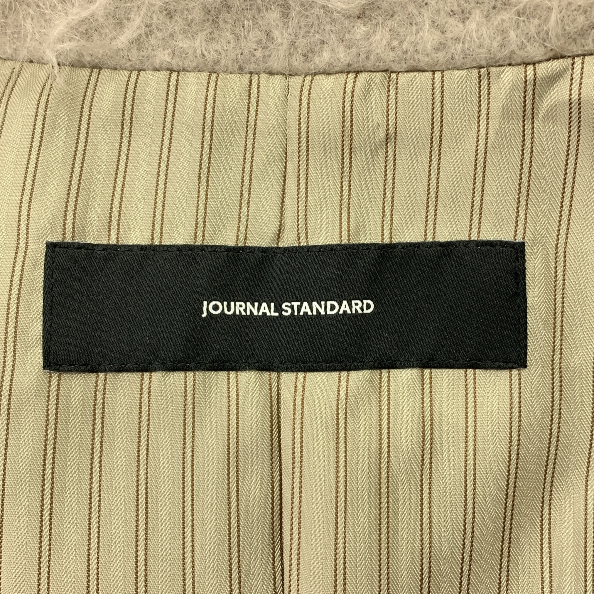 JOURNAL STANDARD / ジャーナルスタンダード モヘアミックスロングシャギーコート / 総裏地
