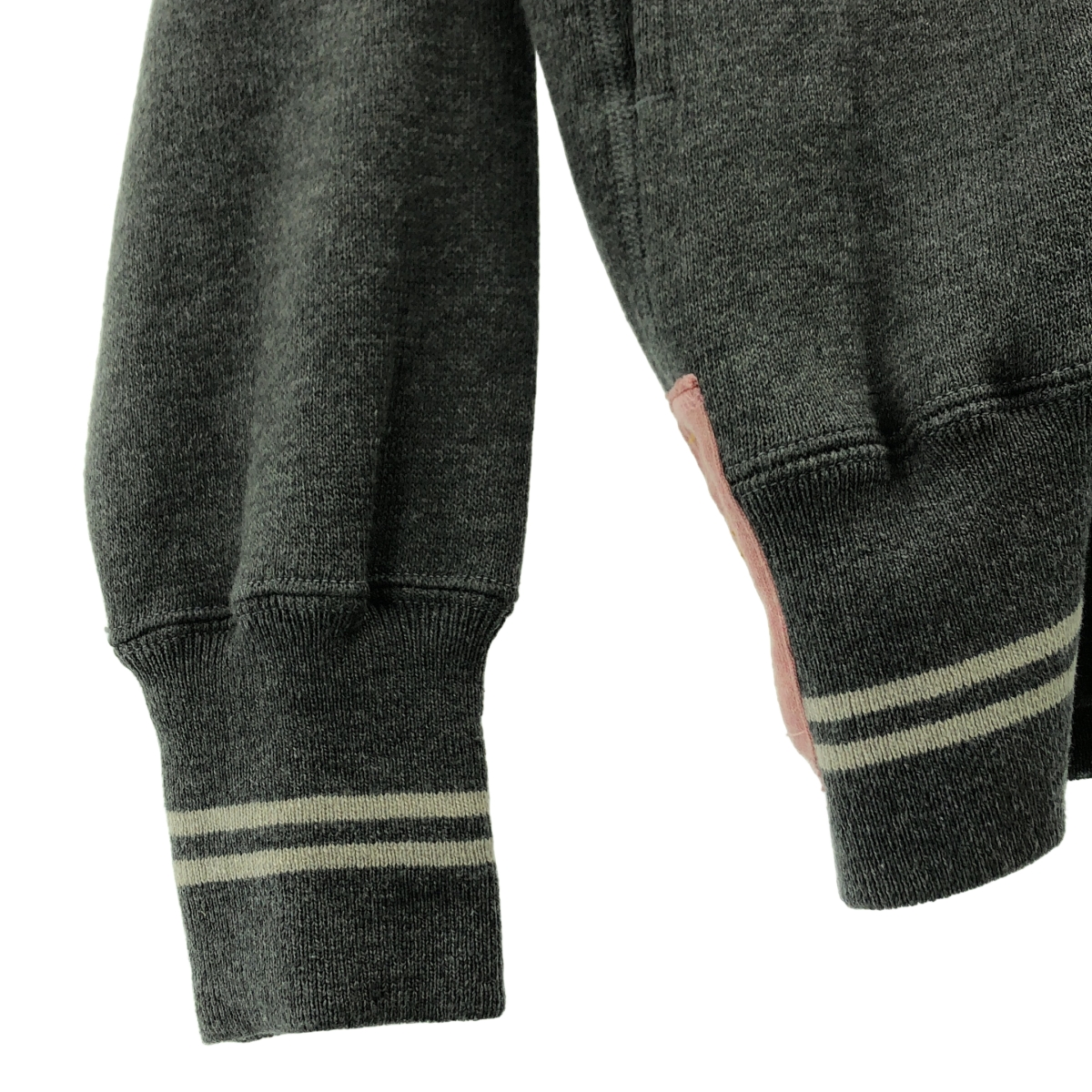 45r / フォーティファイブアール スムースの908ブルゾン / コットン ニット ジップアップ ジャケット