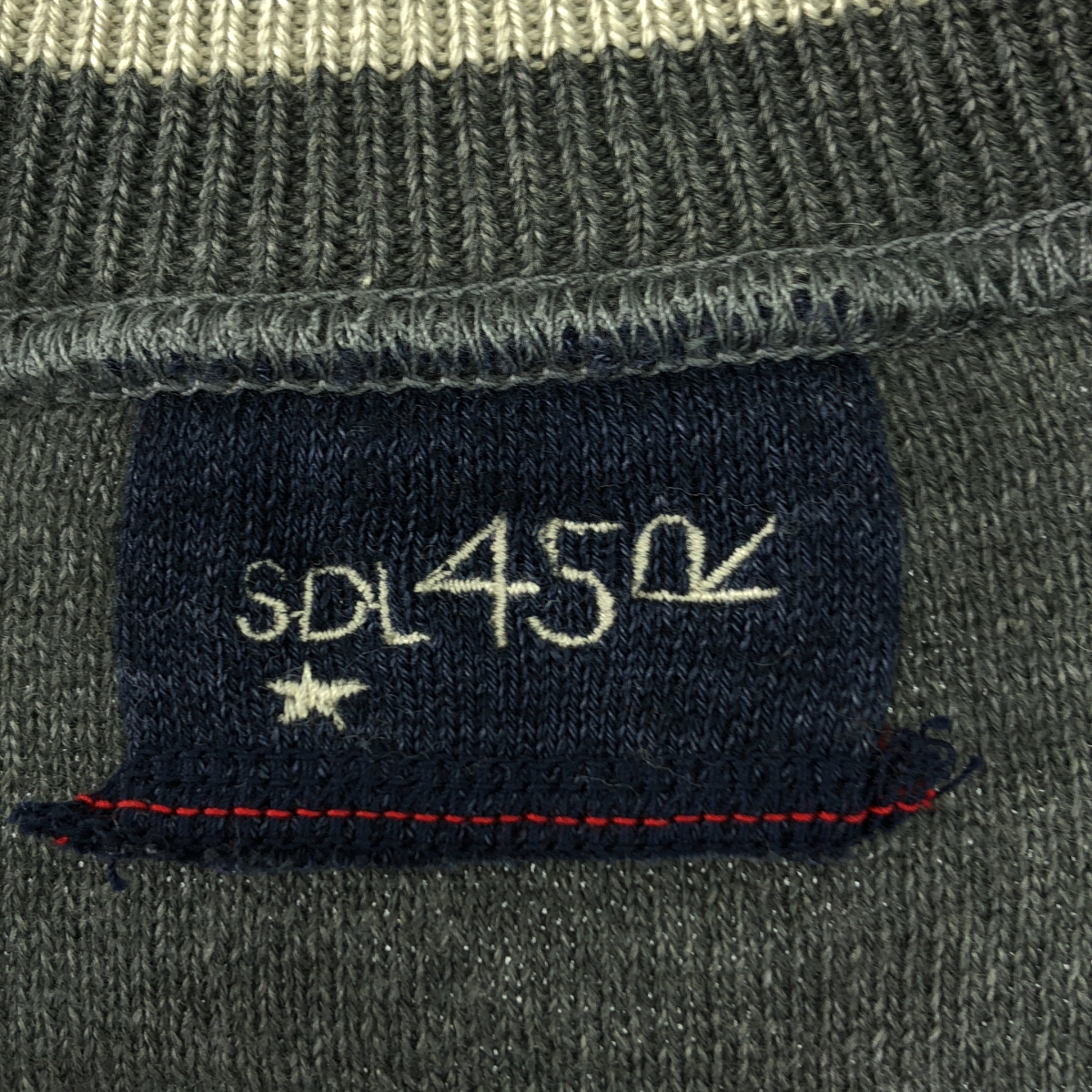 45r / フォーティファイブアール スムースの908ブルゾン / コットン ニット ジップアップ ジャケット