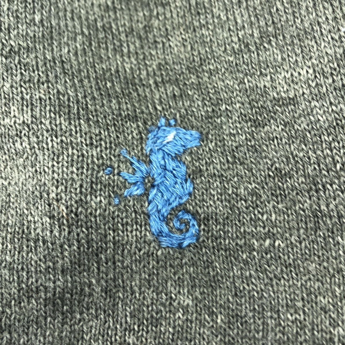 45r / フォーティファイブアール スムースの908ブルゾン / コットン ニット ジップアップ ジャケット