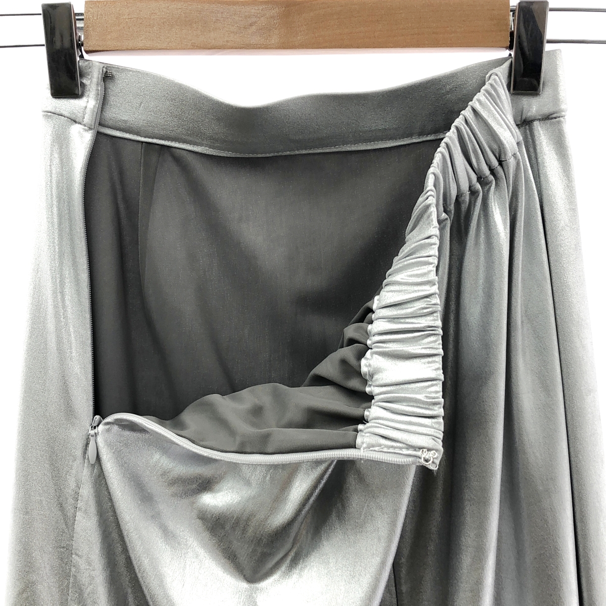 その他 バックウエストゴム スリット スカート / 総裏地