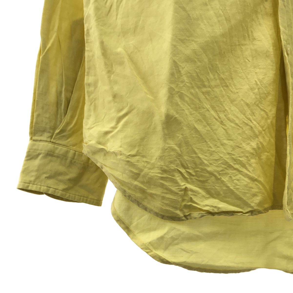 LENO / リノ リネン シルク ボタンダウン シャツ